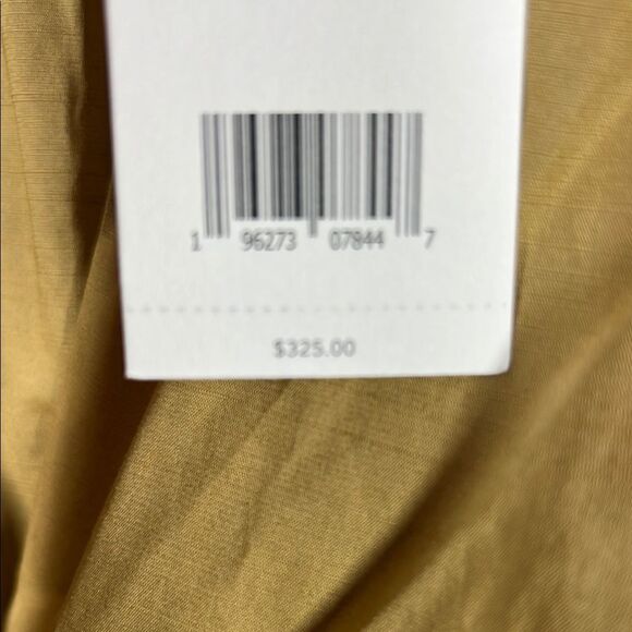 Vince Tan Button Up Blouse. MSRP $325 - Picture 9 of 9